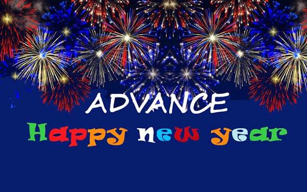 Advance Happy New Year 2022