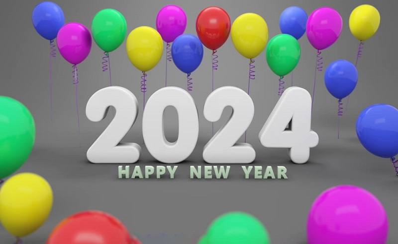 Happy New Year 2024 HD