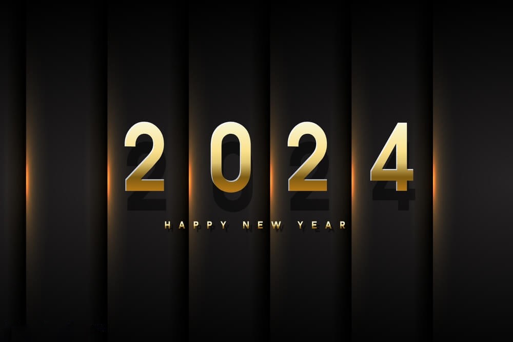 Happy New Year 2024 Wallpaper HD