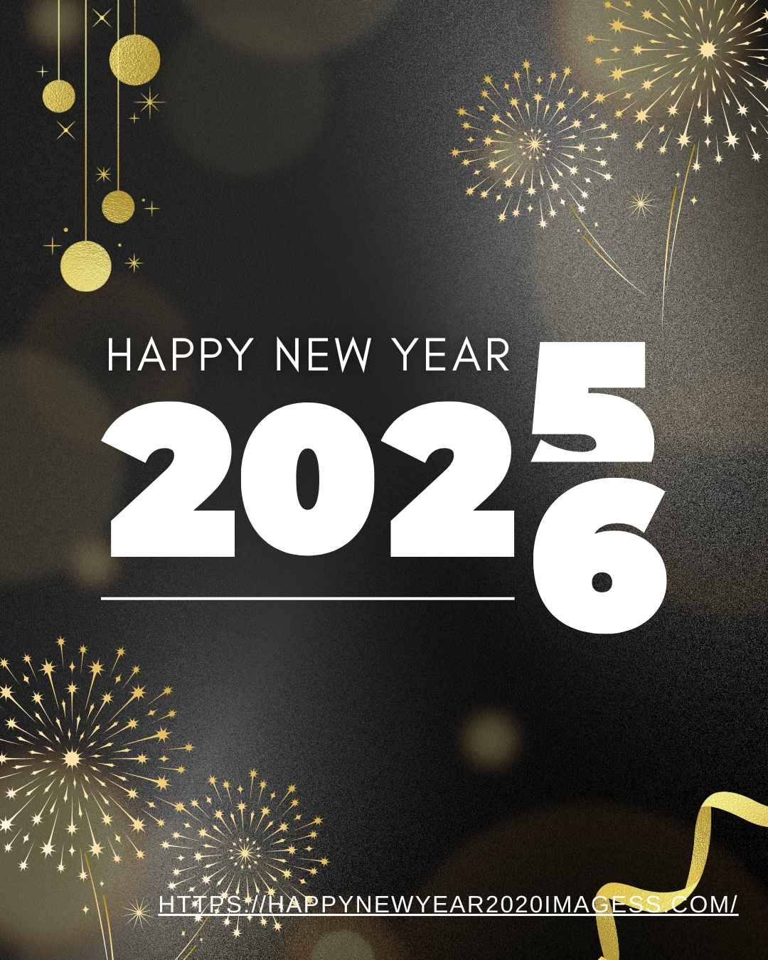 Happy New Year 2026 HD Wallpaper