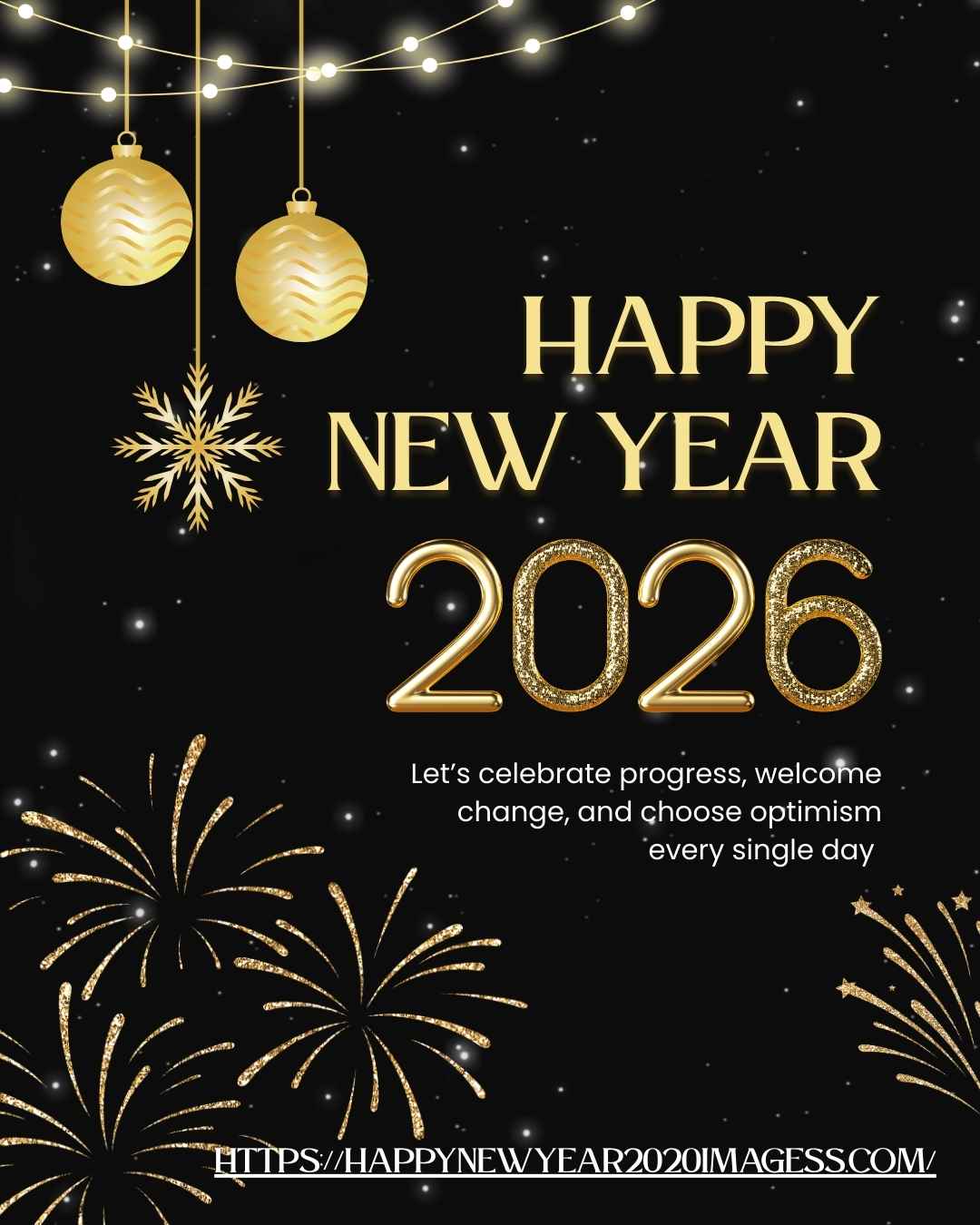 Happy New Year 2026 Wallpaper HD